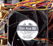 Sanyo 9GV0848P1G13 DC48V 0.84A 4-Wire Inverter Cooling Fan