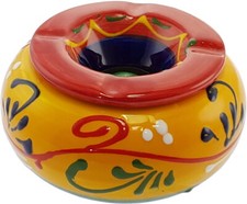 Spanish Water Ashtray Cenicero 11 cm x 5 cm Spanish Handmade Ceramic Pottery