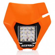 Faro proiettore Acerbis VSL LED ARANCIONE STILE OEM KTM EXC150 EXC250 EXC300 2020 - 2023