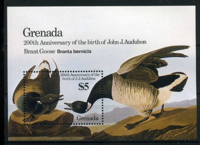 Grenada Block 153 postfrisch Vögel #JC569