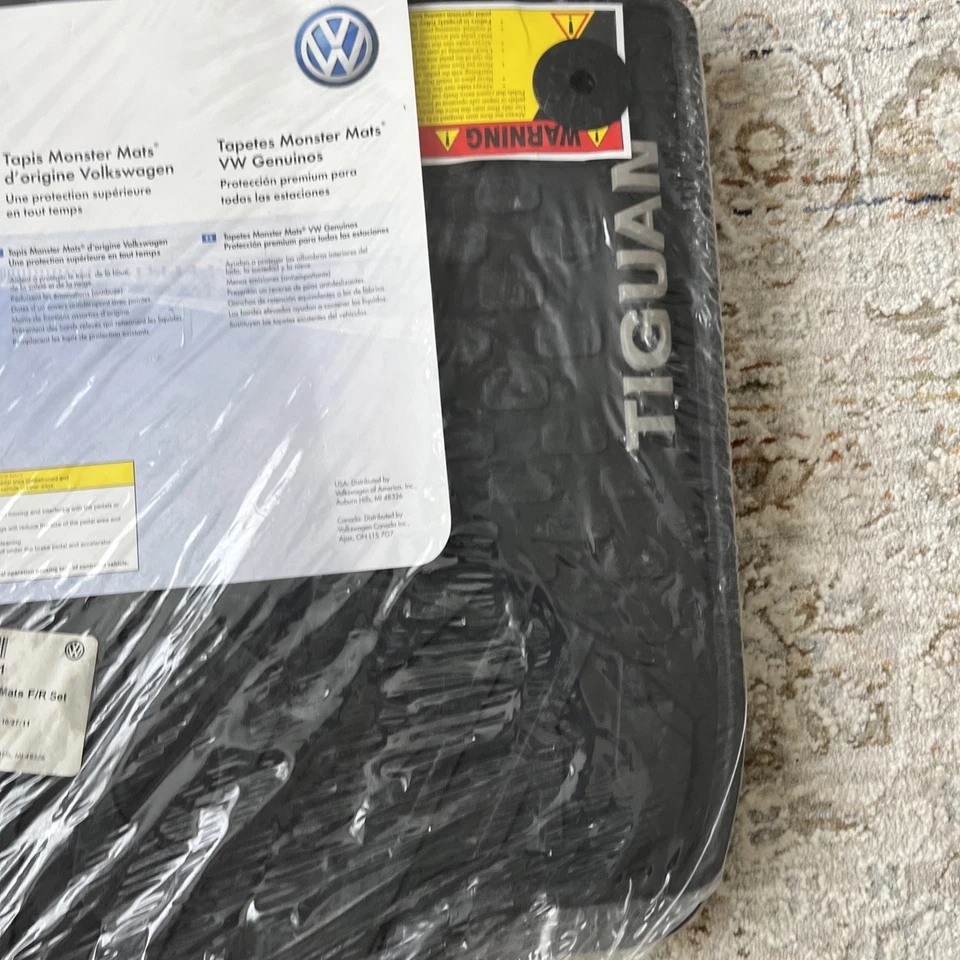 Volkswagen Tiguan/Tiguan Limited 2009-2018 alfombrilla Monster genuina 5N1-061-550-H-041 Foto 3 de 4
