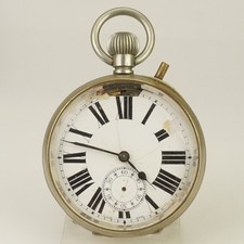 Rare BIG SIZE Pocket Watch Men's no fusee duplex no chronometer no repeater RAR