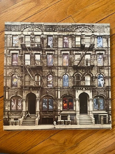 LED ZEPPLIN PHYSICAL GRAFFITI EX DOUBLE LP ORIG. 1975 W INNER SLEEVES & INSERT