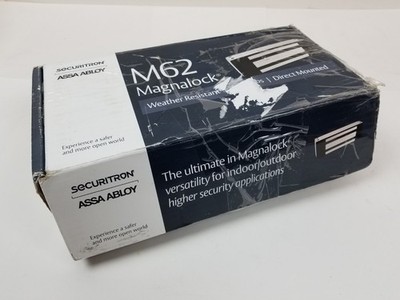 Assa Abloy Securitron M62D Magnalock 1200lbs Direct Mounted 12/24Vdc NEW