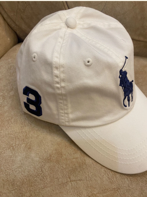 Polo Ralph Lauren Men's Big Pony Baseball Cap White Color | eBay