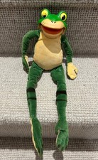 VTG German Steiff Dangling Frog SCHLENKERFROSCH - Button