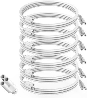 5FT T5 T8 Extension Cords for Led Shop Lights, 1.5 Meter T5 Extension Cable Link