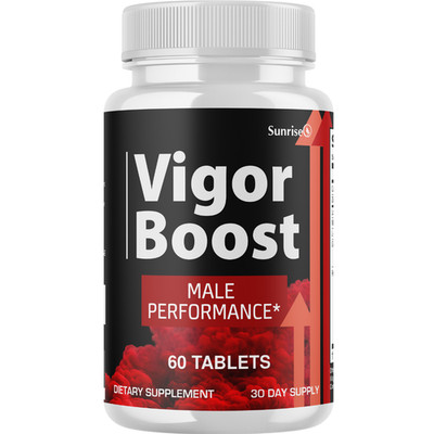 Vigor Boost Stamina Support, Official Male Performance Supplement 60 Tablets