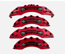 4x Brake Caliper Covers for Toyota Corolla, Camry, C-HR, RAV4, Hilux, Prius
