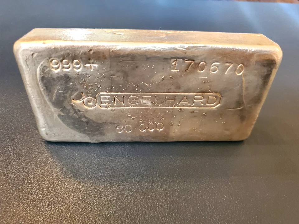 Engelhard Canadian 50oz Vintage Silver Bar 5th Series less than 1000 Mintage !!! - Image 3 of 4