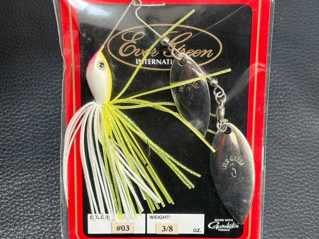 Evergreen SR Mini Spinnerbait 3/8oz & 1/2oz, Used, Fishing Lure - Image 3