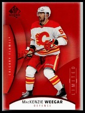 2025-26 SP Authentic #44 MacKenzie Weegar Limited Red