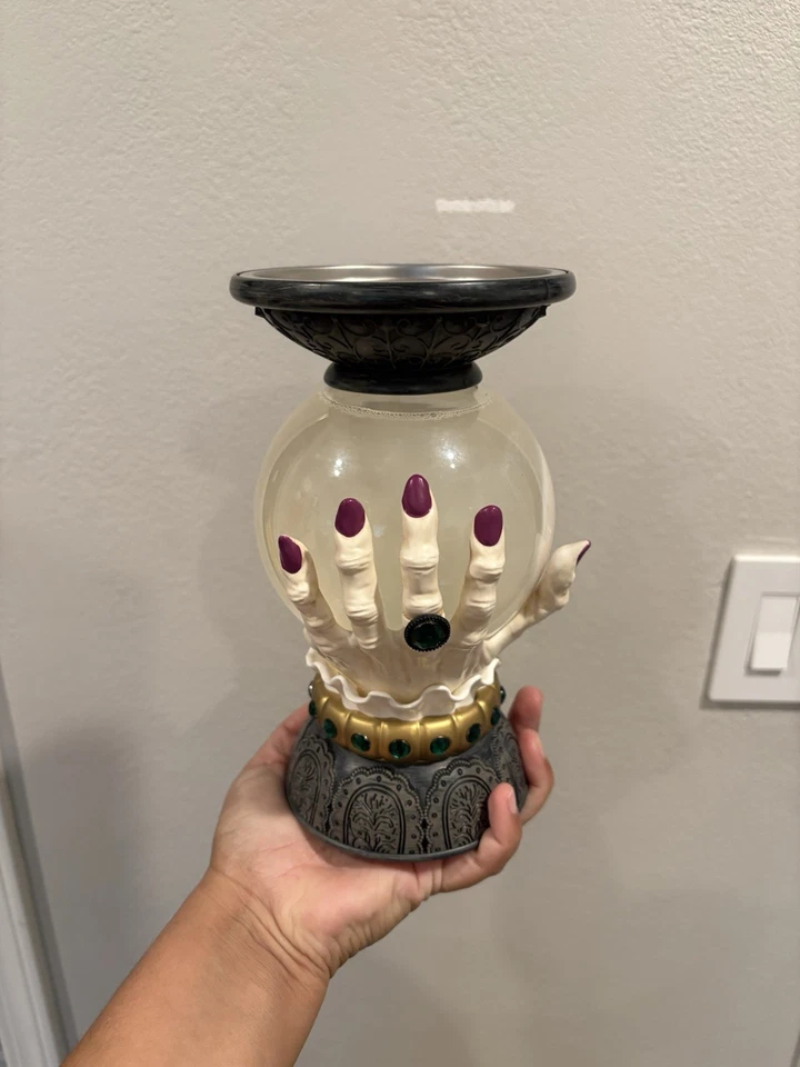 Candelabro tarro bola cristal adivino Halloween Bath Body Works Foto 2 de 4