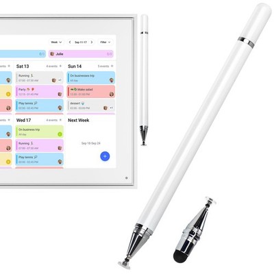 Stylus Pen for Digital Calendar and Touch Screen,White white