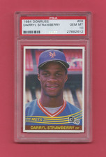1984 Donruss Darryl Strawberry Rookie PSA 10