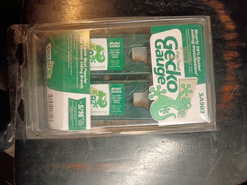 PacTool SA903 Gecko Gauge Siding Mounting Kit For Use with 5/16 in