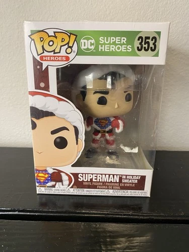 Funko Pop! Vinyl: DC Universe - Superman in Holiday Sweater #353