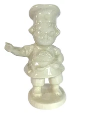 Campbells Soup Kids Dolly Dingle Porcelain Figurine White 4 1/4" RARE!