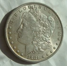 1881 Morgan Dollar Original AU+