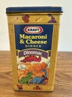 Vintage 1990's Kraft Macaroni and Cheese Tin Dinomac Cheesasaurus Rex Dinosaurs