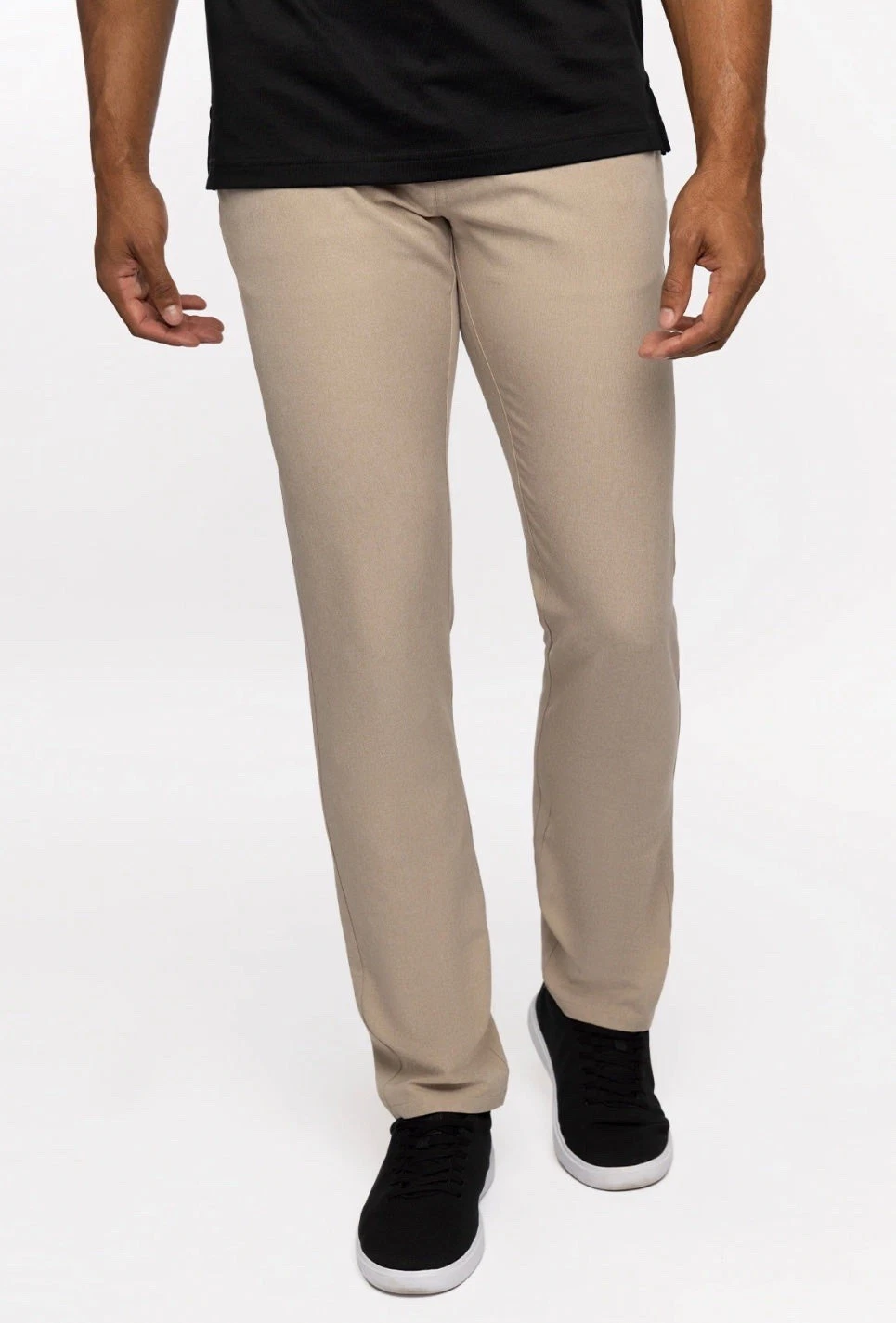 TRAVIS MATHEW Open To Close Pants Mens 42x33 Khaki Golf Stretch Chino 1MT435