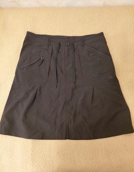 Women The North Face Skirt Black Nylon M