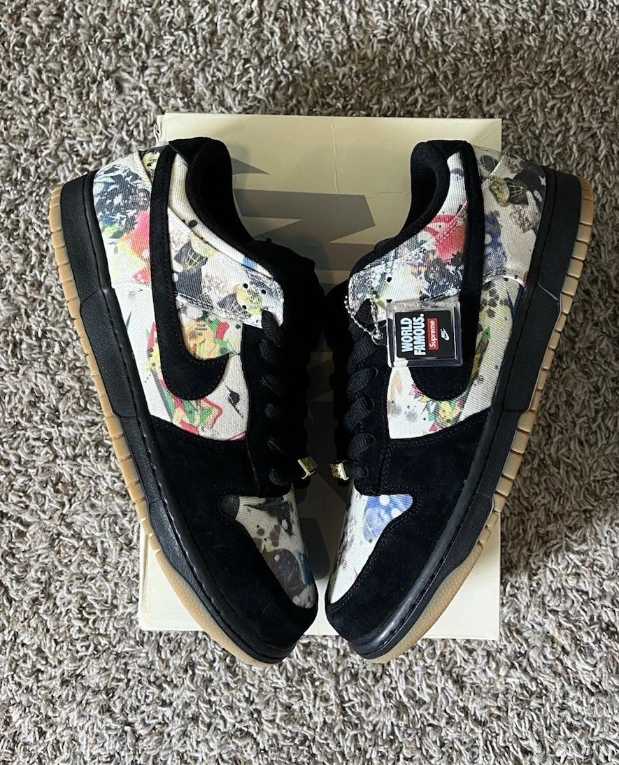 Nike SB Dunk Low x Supreme Rammellzee | eBay