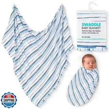Swaddle Blankets for Newborns – Soft and Breathable Baby Swaddle Blanket, Neu
