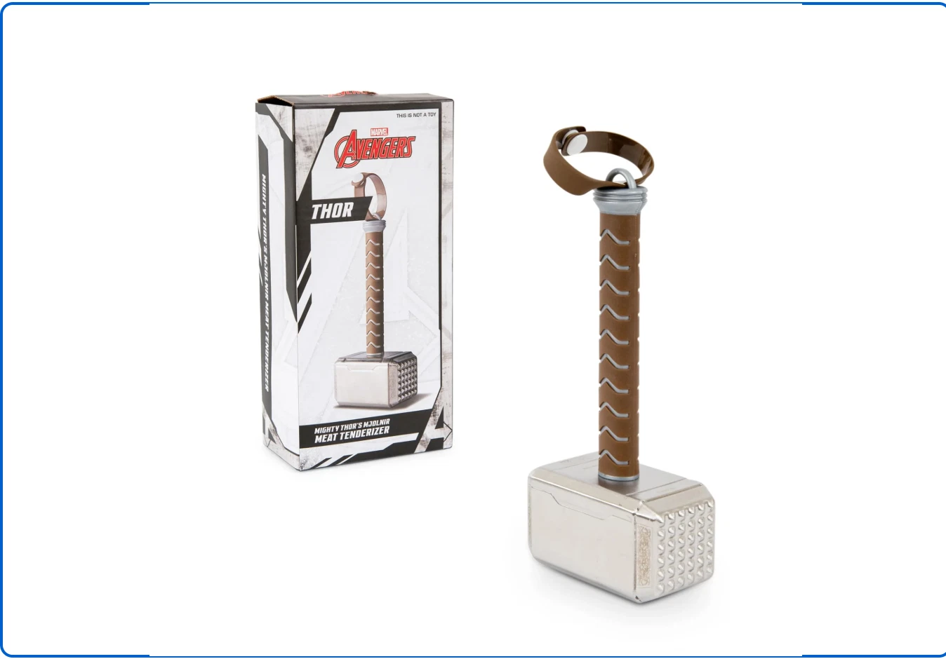 Marvel Mighty Thor Mjolnir Hammer Replica Stainless Steel Meat Tenderizer