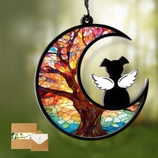 Dog Memorial Gifts for Loss of Dog DIY Dog Angel Memorial Suncatcher,Dog Loss...