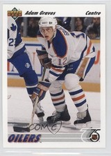 1991-92 Upper Deck French Adam Graves #268 0a4