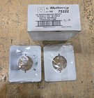 (10 pz) Mulberry 75222 Copertura Asciugatrice/Saldatore 2 Velocità Piastra Parete Metallo Bianco