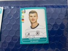PANINI EURO 2020 GERMANY WERNER GER28 RETRO BLUE MINT ***