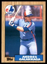 Andres Galarraga 1987 Topps #272 Expos MLB READ FREE SHIPPING AutographDen