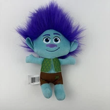 DreamWorks Trolls Band Together Floyd Plush Doll Blue Purple Hair Just Play