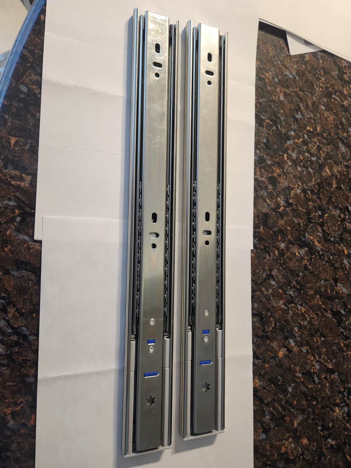 4 Sets 16" SOFT CLOSE FULL EXT. BALL BEARING DRAWER SLIDE SE