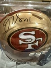 Trent Williams Signed San Francisco 49ers Speed Mini Football Helmet (JSA)