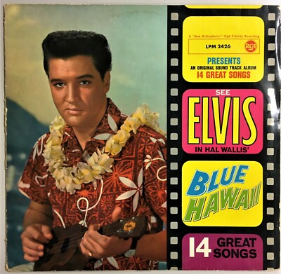 Elvis Presley DE Teldec Blue Hawaii Different Label Side 2 TOP