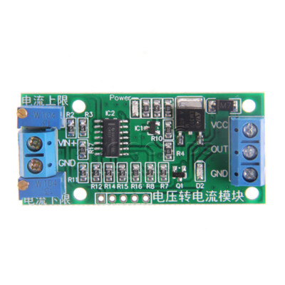 0-5V to 4-20mA Voltage to Current Transmitter Signal Module Linear Conversion AS
