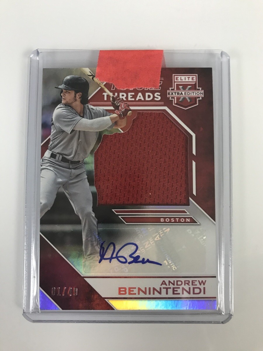 【1枚限定】ANDREW BENINTENDI AUTO PATCH Andrew Benintendi - 2023 Topps Update - 1/1 Bats Halloween