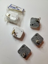 LOT of 5- Music Box Musical Movement Mechanisms, Wind-up, Sanko. NEW old stock