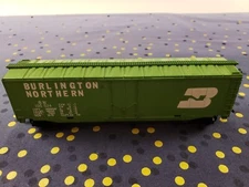 Tyco Model Train Boxcar | HO Scale | Burlington Northern | Made in US