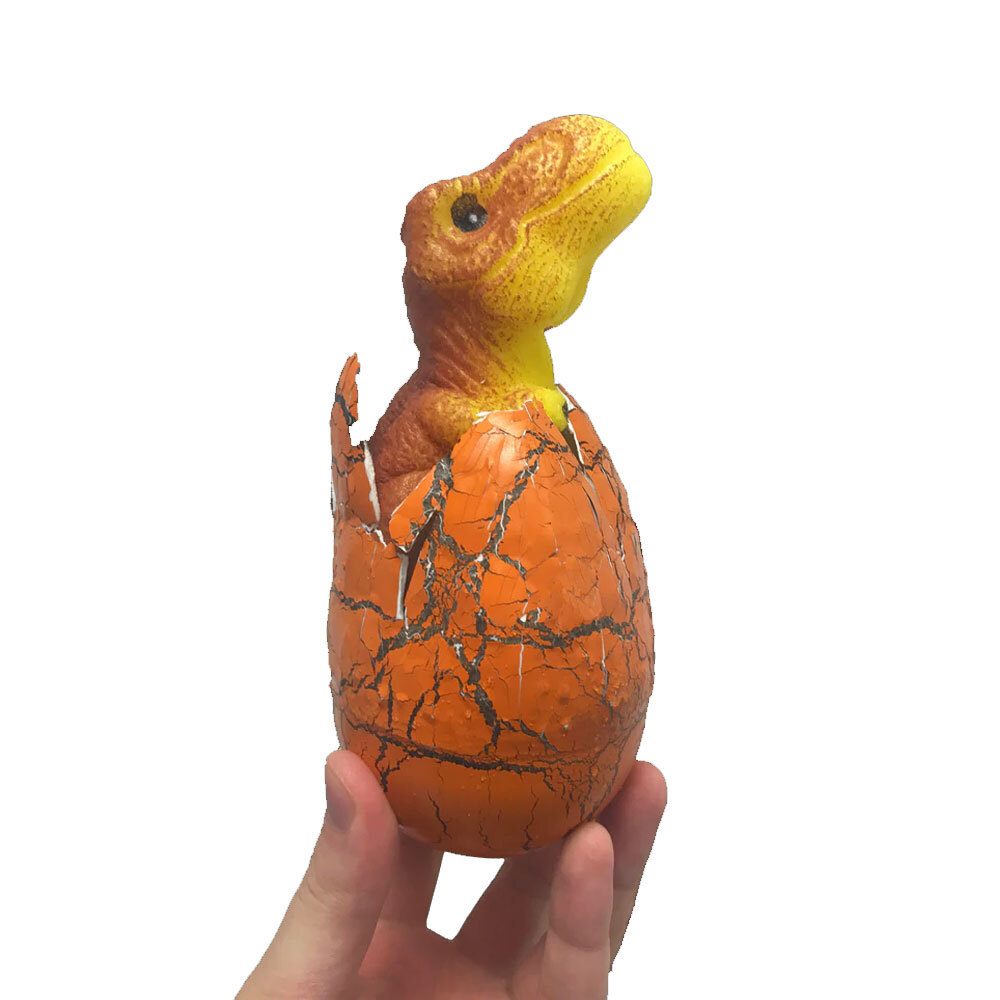 Nurchums T-Rex Hatch Egg Kids/Children 3y+ Dinosaur Surprise Grow Toy Orange