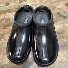 Capelli New York Clogs Women’s Size 7 Black Rain Mules Garden Slip On Shoes