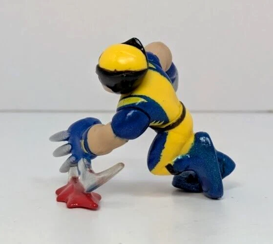 Figura Marvel Super Hero Squad Wolverine Red Slash de 2010 Polaris Pack 2,25" Foto 2 de 4