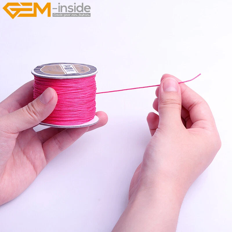 120 Meters Nylon Thread Delicate Strings Knotting Line for Jewelry Craft 0.8mm - Image 4 of 4