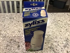 Zyliss Food Chopper Rotating Stainless Steel Blades Made in Switzerland
