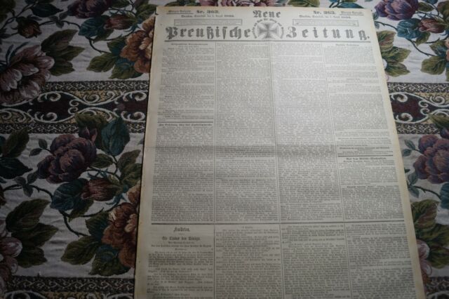 1893 Zeitung r36 363 / von Mutius