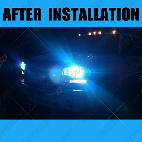 For Lexus RX350 2010-2015 LED Blue High Low Headlight+Fog Light Combo Kit 6Pcs - Picture 12 of 12