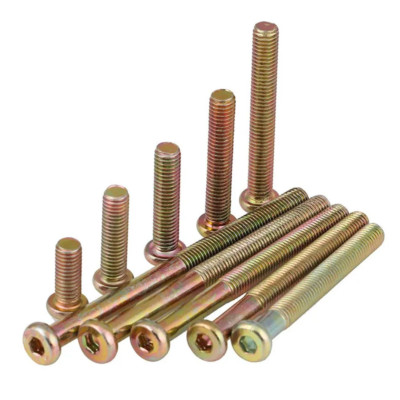 M6 M8 Furniture Screws Connecting Bolts Flat head Hex Allen Key Bunk Bed Cots
